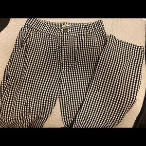 Gingham pants